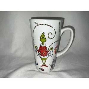 NEW DR.SEUSS HOW THE GRINCH STOLE CHRISTMAS TEA COFFEE TALL LARGE MUG CUP